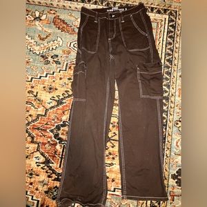 Brown Cargo/Carpenter Pants | Hot Topic | Size 3 | High Rise